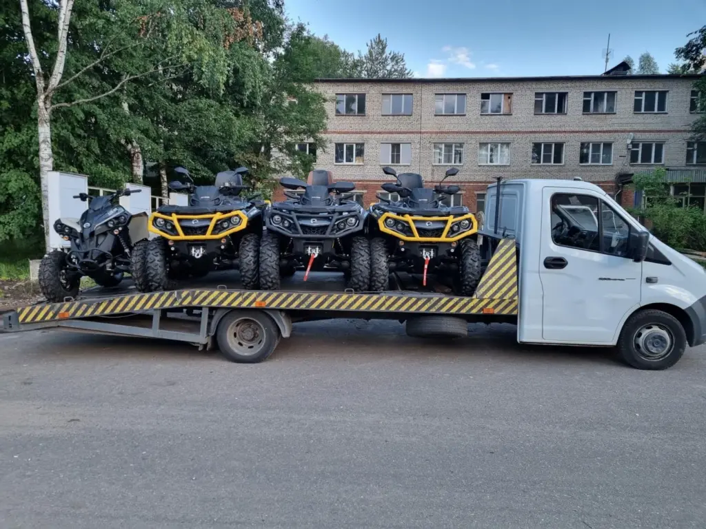 Эвакуация квадроцикла